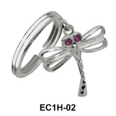 Attractive Dragonfly Ear Cuff EC1H-02